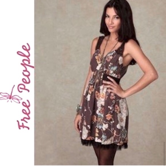 Free People Mini Slip dress size 2 - Picture 1 of 7